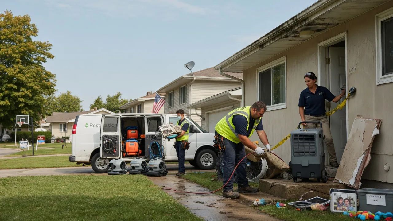 Water Damage Restoration in Bacliff, TX near me